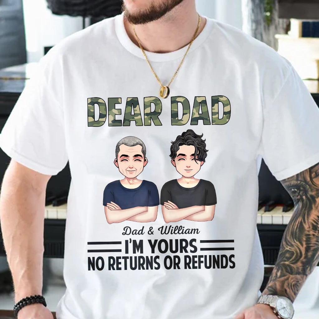 Liebe Mama, lieber Papa, ich gehöre zu euch – Geschenk für Mama und Papa – Personalisiertes T-Shirt und Hoodie