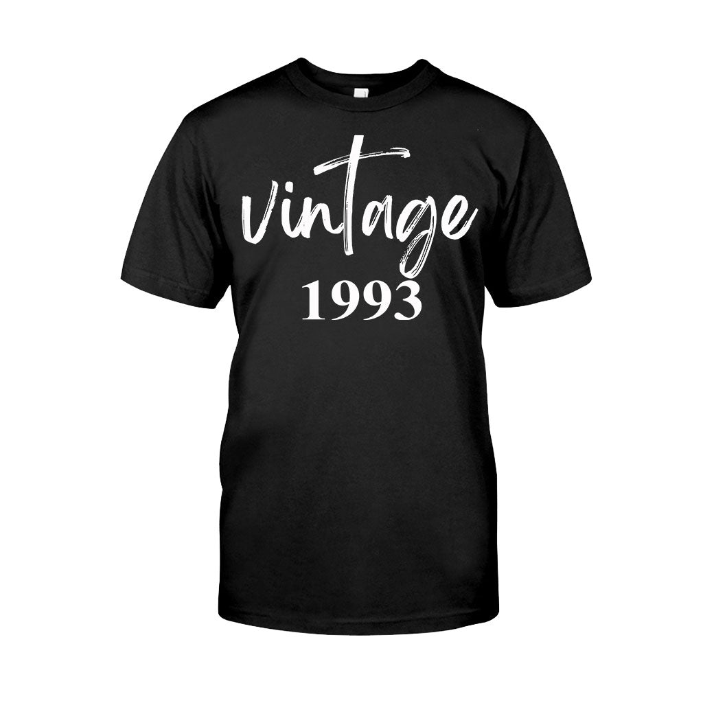 Vintage-Version – Personalisiertes Geburtstags-T-Shirt und Hoodie