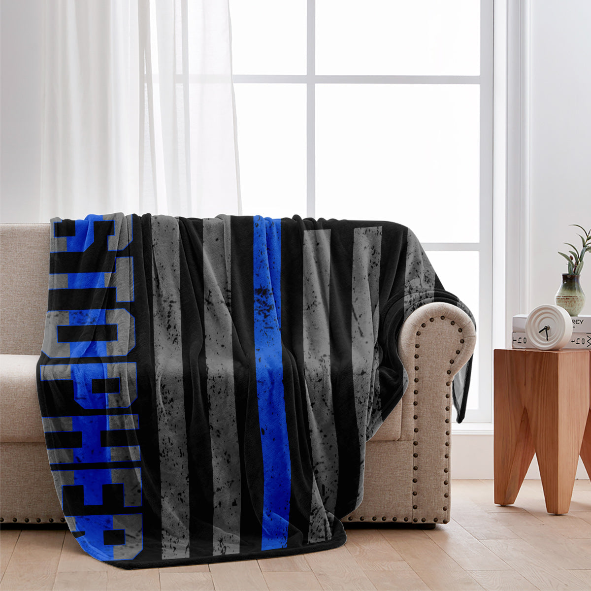 Polizeibeamter – Personalisierte Polizeibeamten-Decke