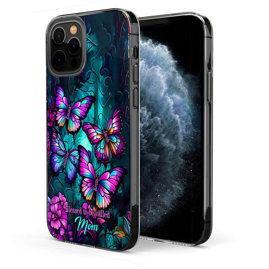 Grandma's Butterflies - Personalized Grandma Phone Case