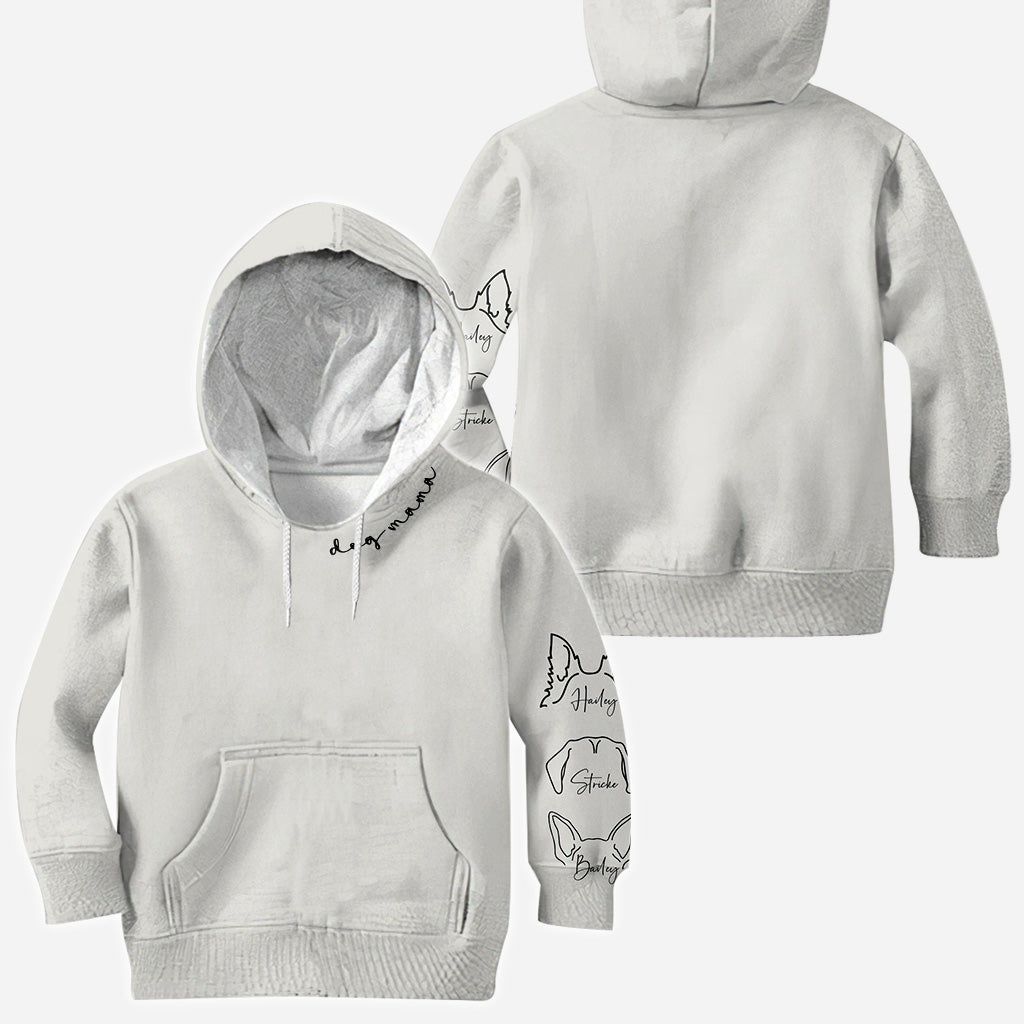 Hundemama - Personalisiertes T-Shirt mit Hundemotiv