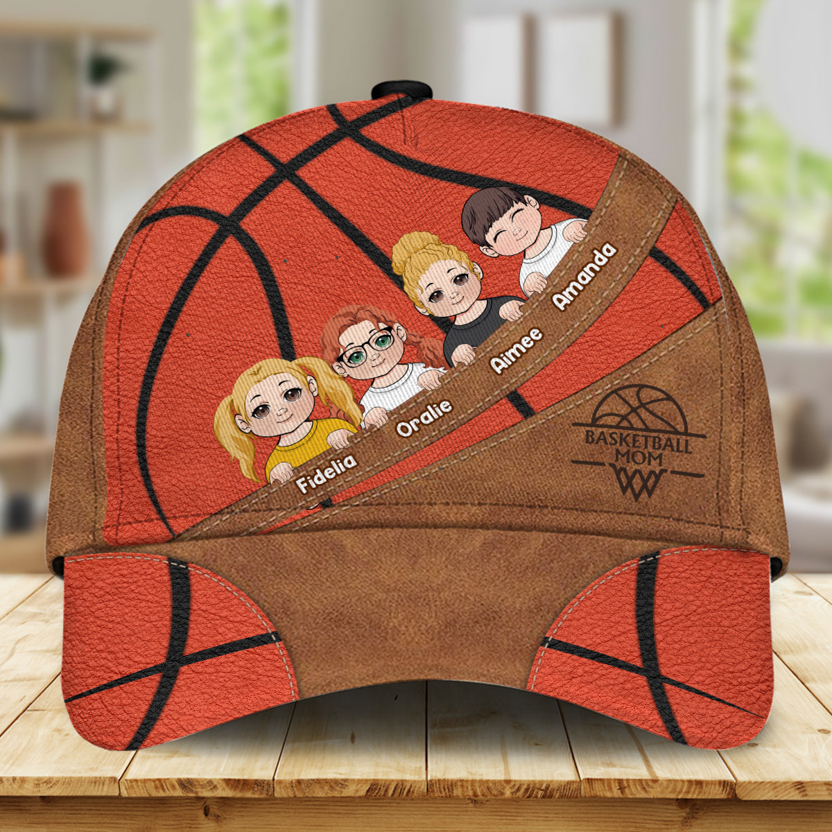 Basketball Mom – Personalisierte Basketball Classic Cap