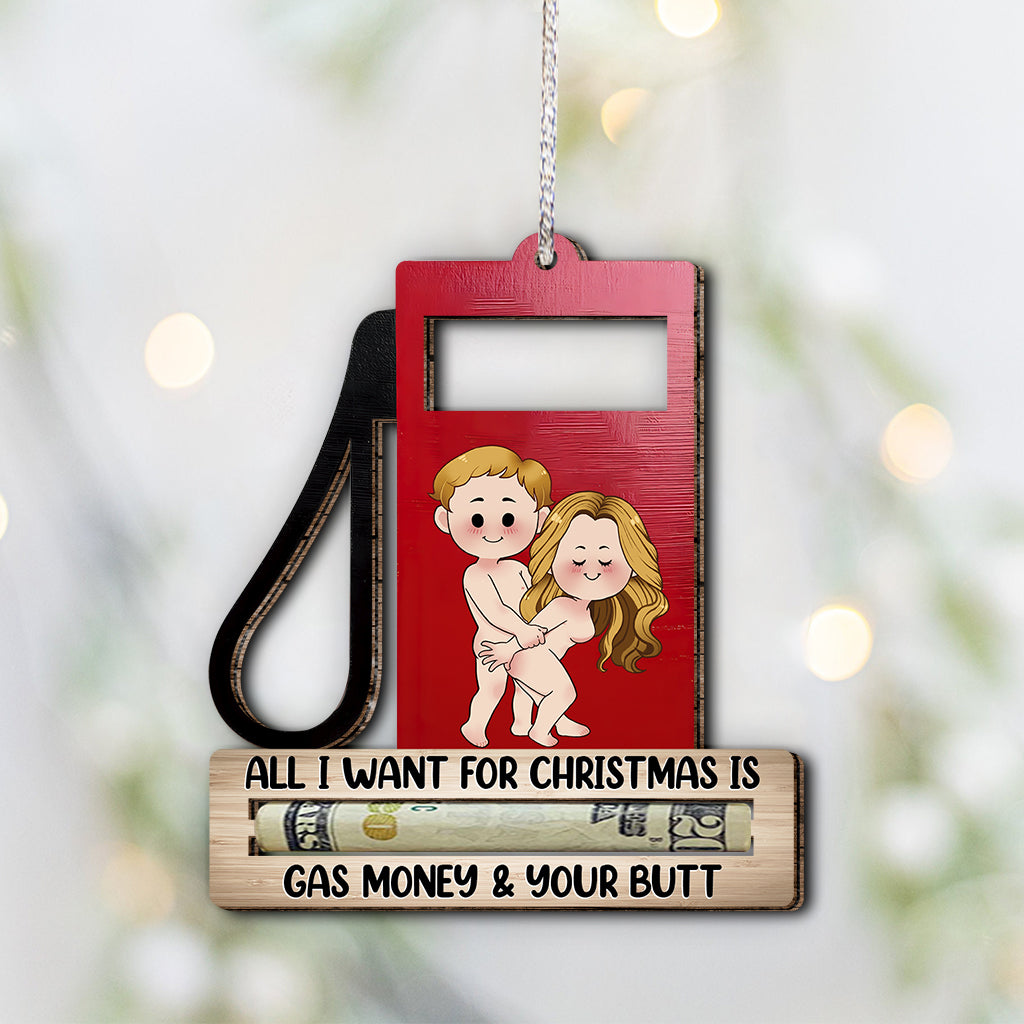 Alles, was ich mir zu Weihnachten wünsche – Geschenk für Ehemann, Freund, Ehefrau, Freundin – Personalisierter Weihnachtsschmuck