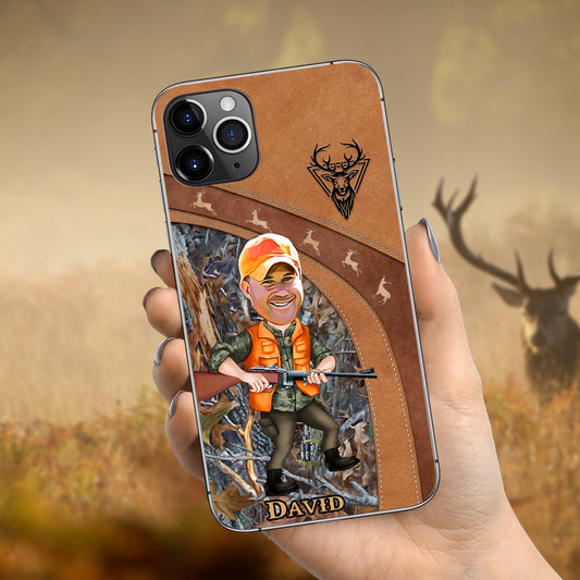 Lustiges Jagdmotiv mit Foto – Personalisierte Handyhülle mit Jagdmotiv
