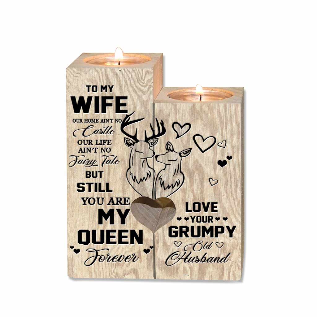 An meine Frau – Kerzenhalter für die Jagd