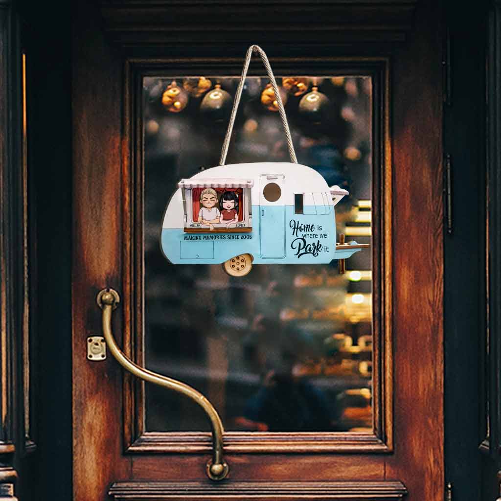 Camping Partners For Life - Personalized Wood Sign