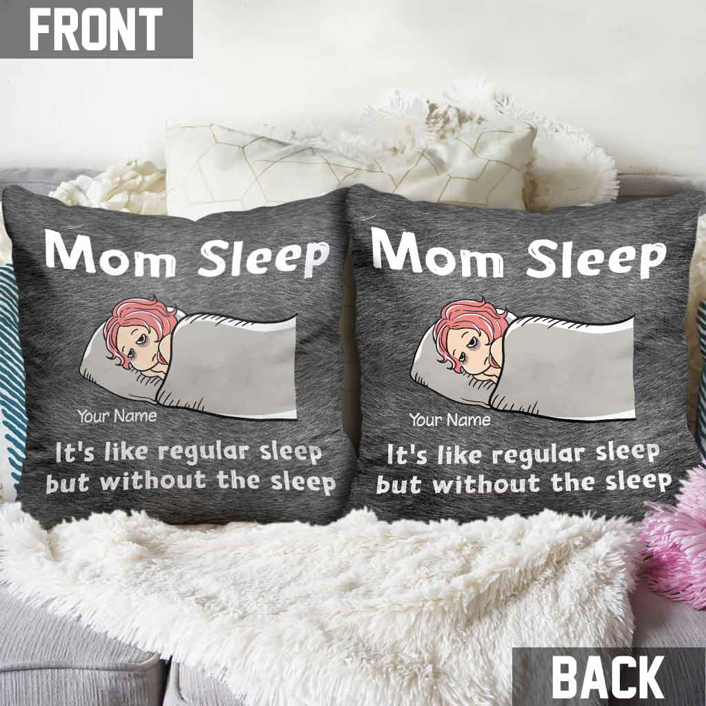 Mama-Schlaf – Personalisiertes Muttertags-Dekokissen