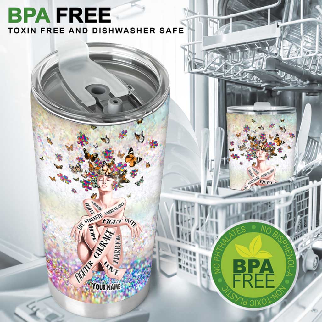 Autism Mom – Personalisierter Becher zur Sensibilisierung für Autismus