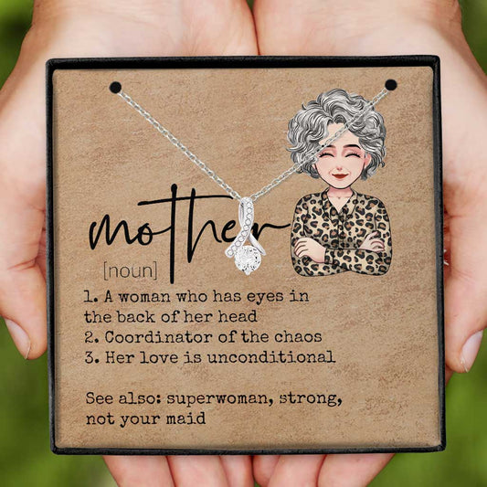 Mamas Definition – Personalisierte Muttertags-Halskette 