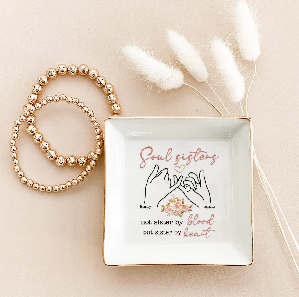 Soul Sisters Pinky Promise – Personalisierte Schmuckschale für beste Freundinnen