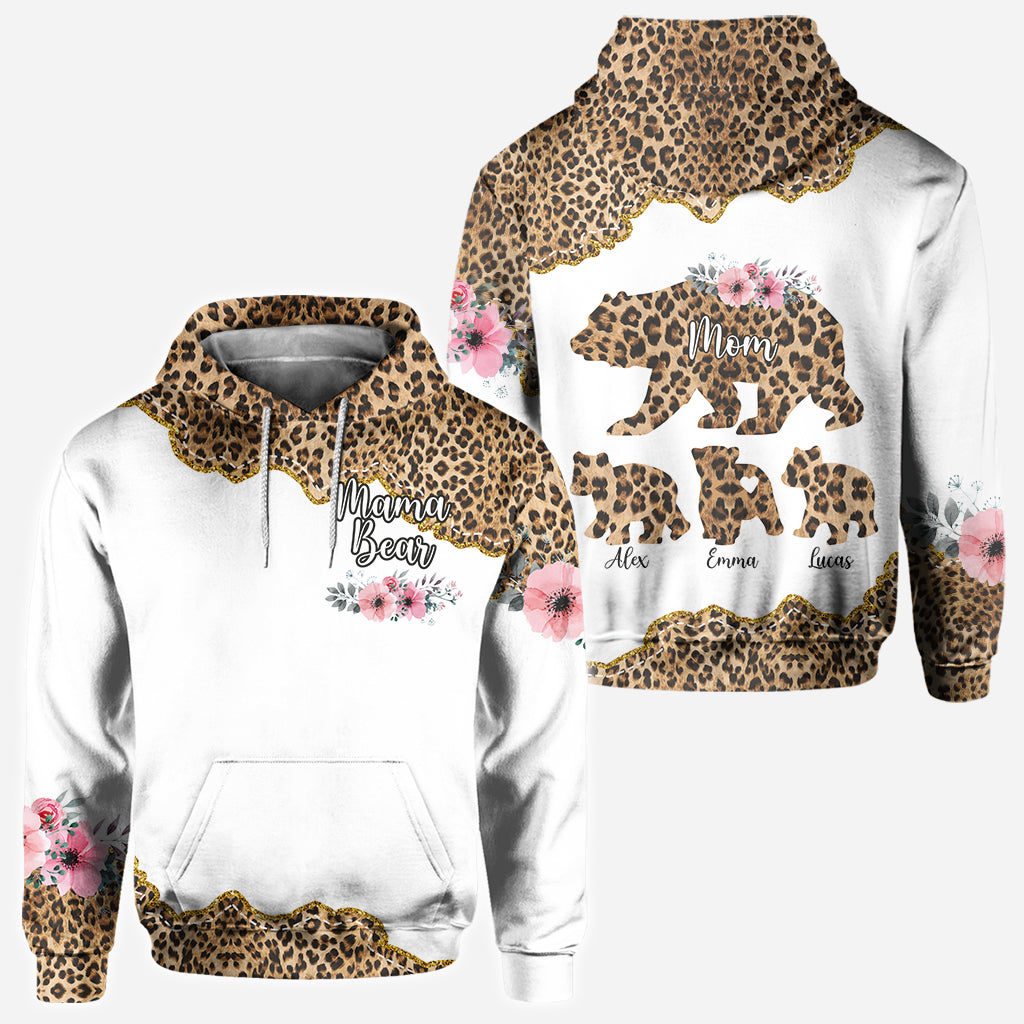 Mama Bär - Personalisiertes Mutter-Shirt