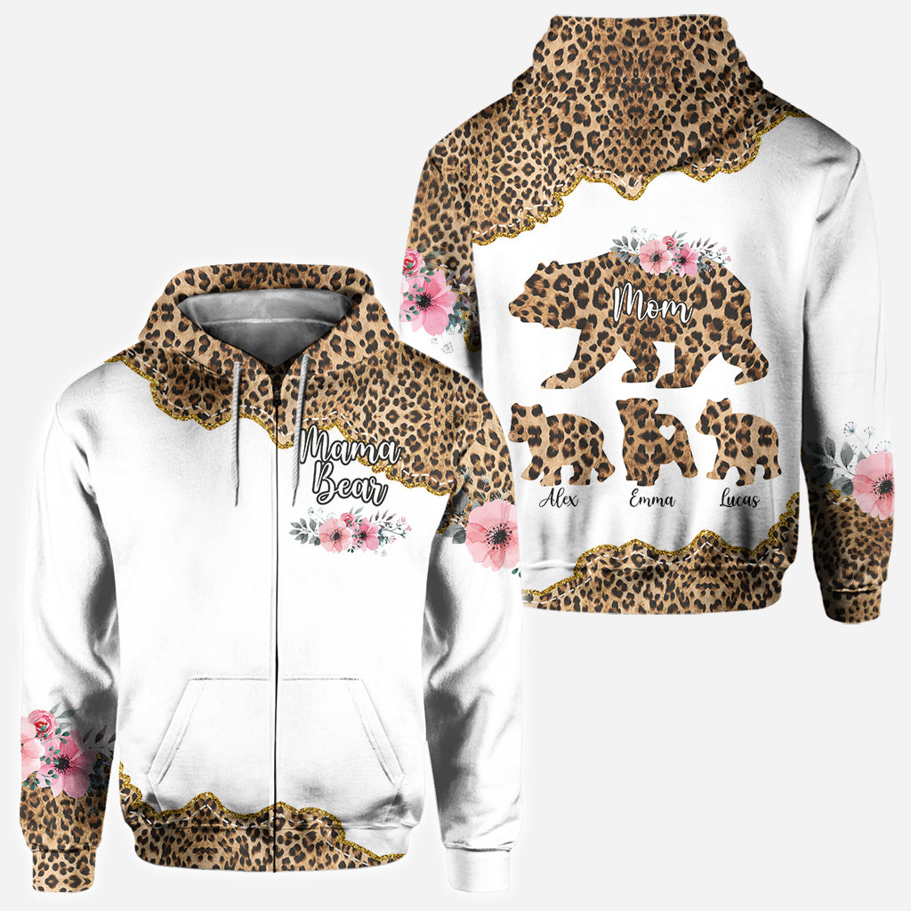 Mama Bär - Personalisiertes Mutter-Shirt