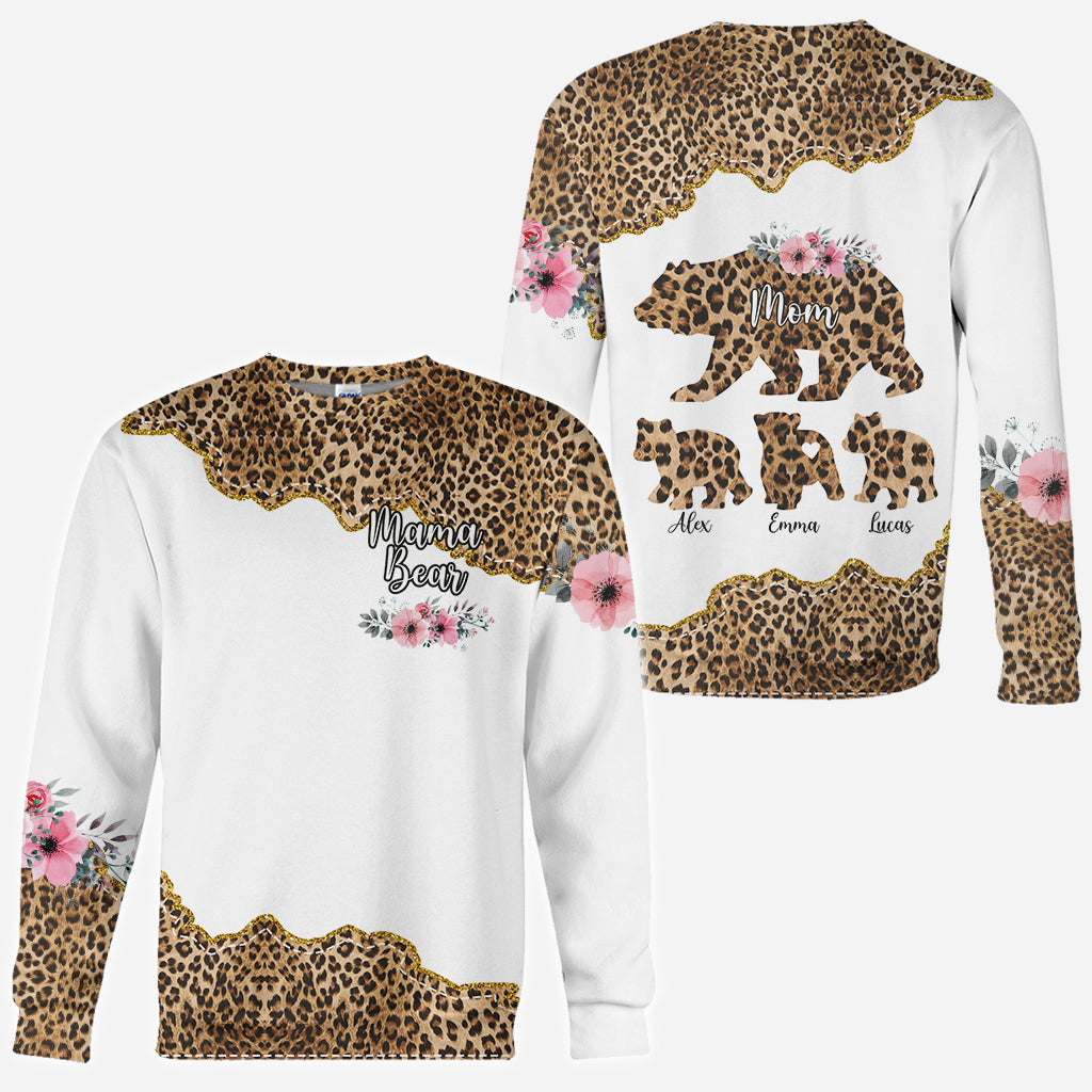 Mama Bär - Personalisiertes Mutter-Shirt