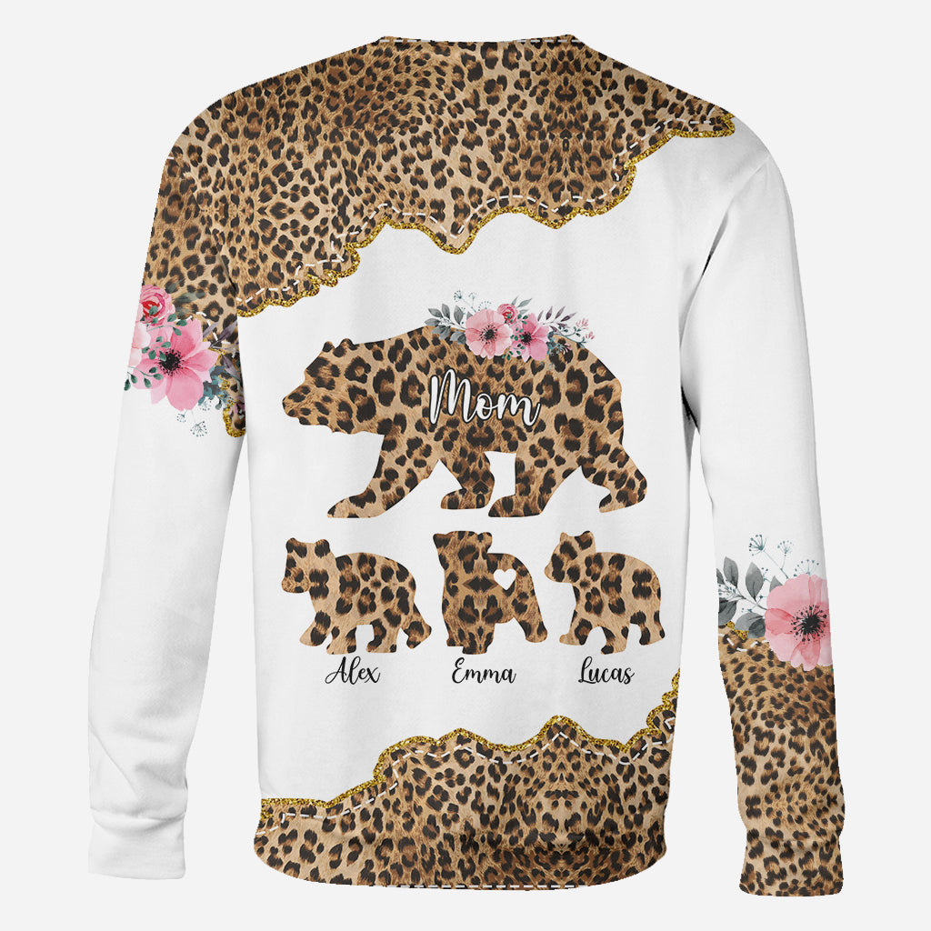 Mama Bär - Personalisiertes Mutter-Shirt