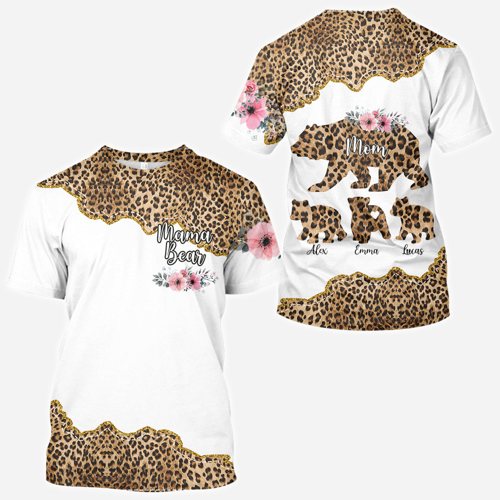 Mama Bär - Personalisiertes Mutter-Shirt