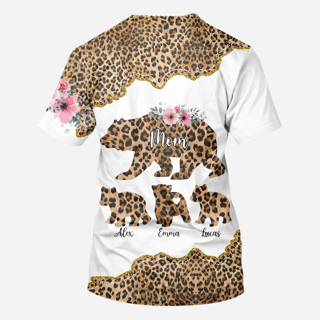 Mama Bär - Personalisiertes Mutter-Shirt