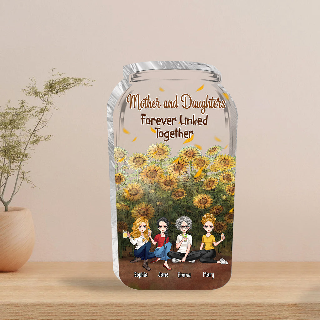 Mother and Daughters - Personalized Mother's Day Grandma Custom Shaped Acrylic Plaque