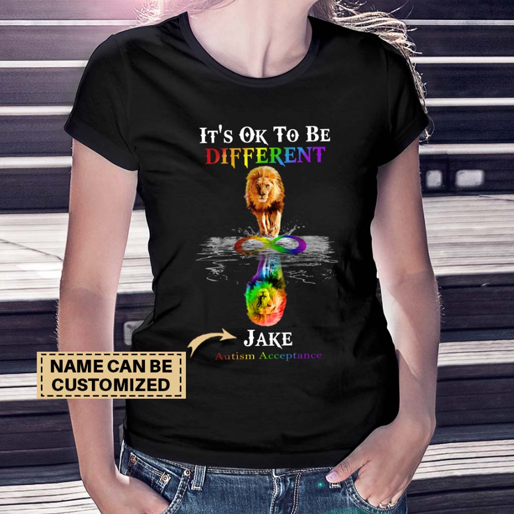 Anderssein ist okay – Personalisiertes T-Shirt und Hoodie zur Akzeptanz von Autismus