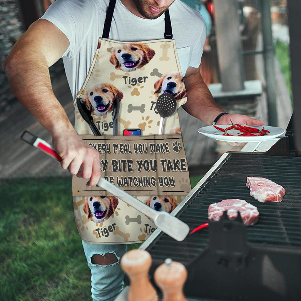 Jede Mahlzeit, die Sie zubereiten – personalisierte Backschürze