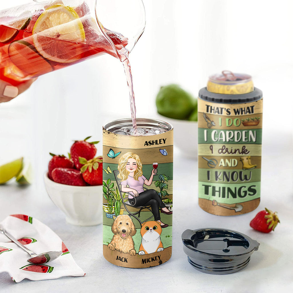 Das ist mein Ding – personalisierter Dosenkühler für Gartenartikel