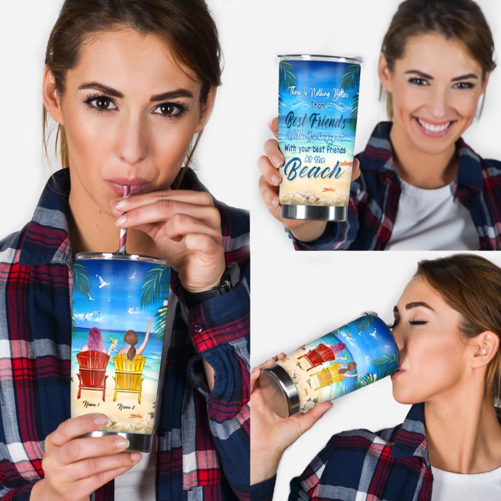 Es gibt nichts Besseres als – Personalisierter Trinkbecher für Meeresliebhaber