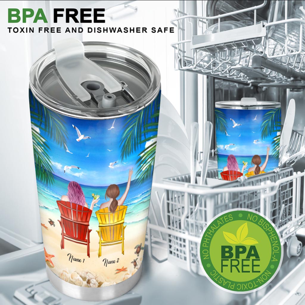 Es gibt nichts Besseres als – Personalisierter Trinkbecher für Meeresliebhaber