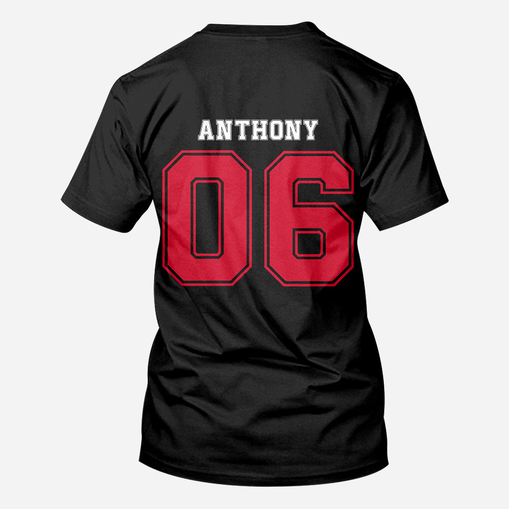 Mein Lieblingsspieler – Personalisiertes Baseball-Shirt