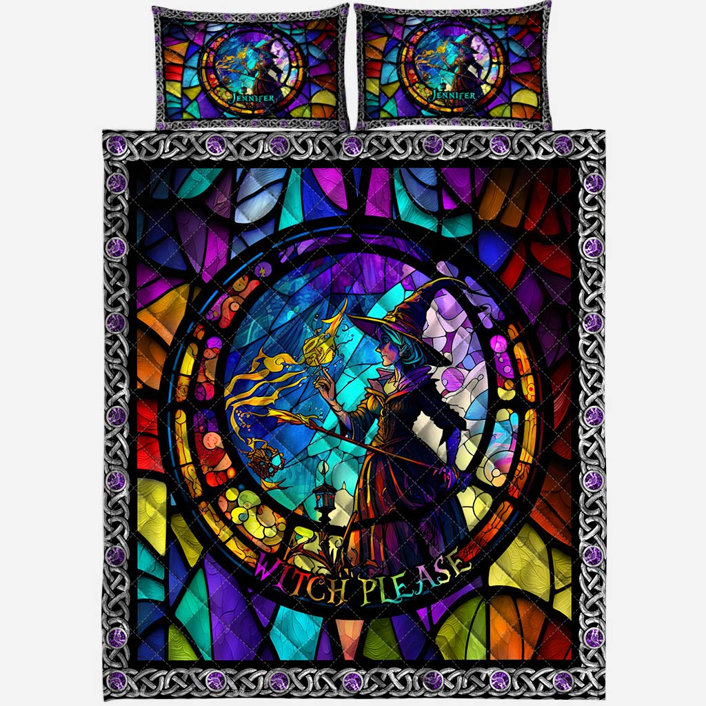 Hexe bitte - Personalisiertes Hexen-Bettwäscheset