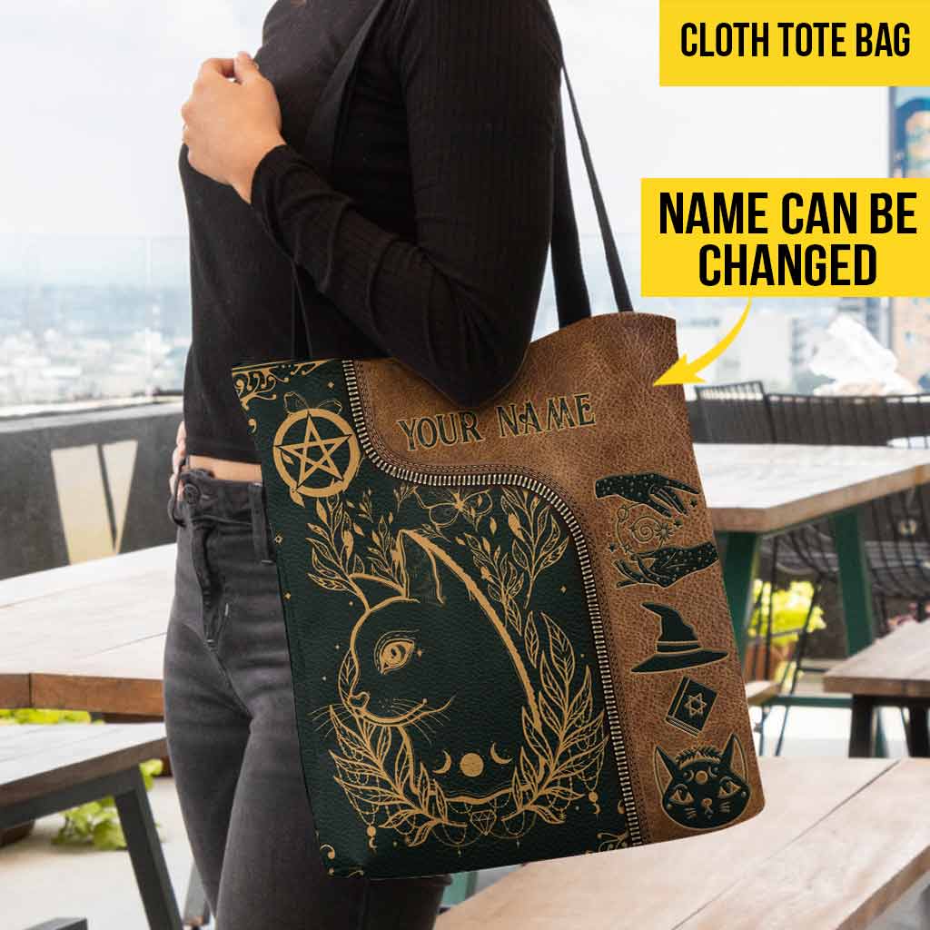 Lovely Little Witch Personalized Tote Bag