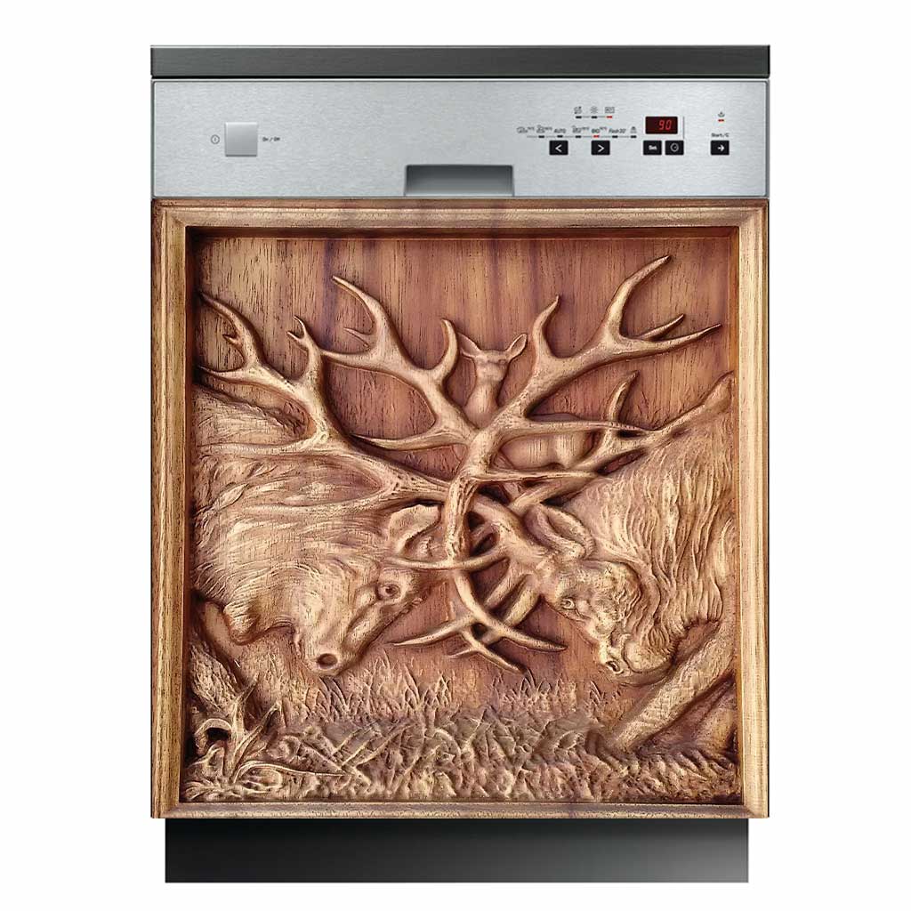 Love Hunting - Dishwasher Cover With 3D Pattern Print