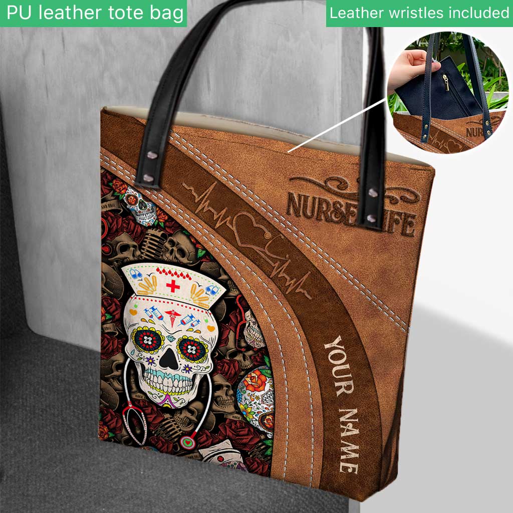 Nurse Life – Personalisierte Tragetasche für Krankenschwestern