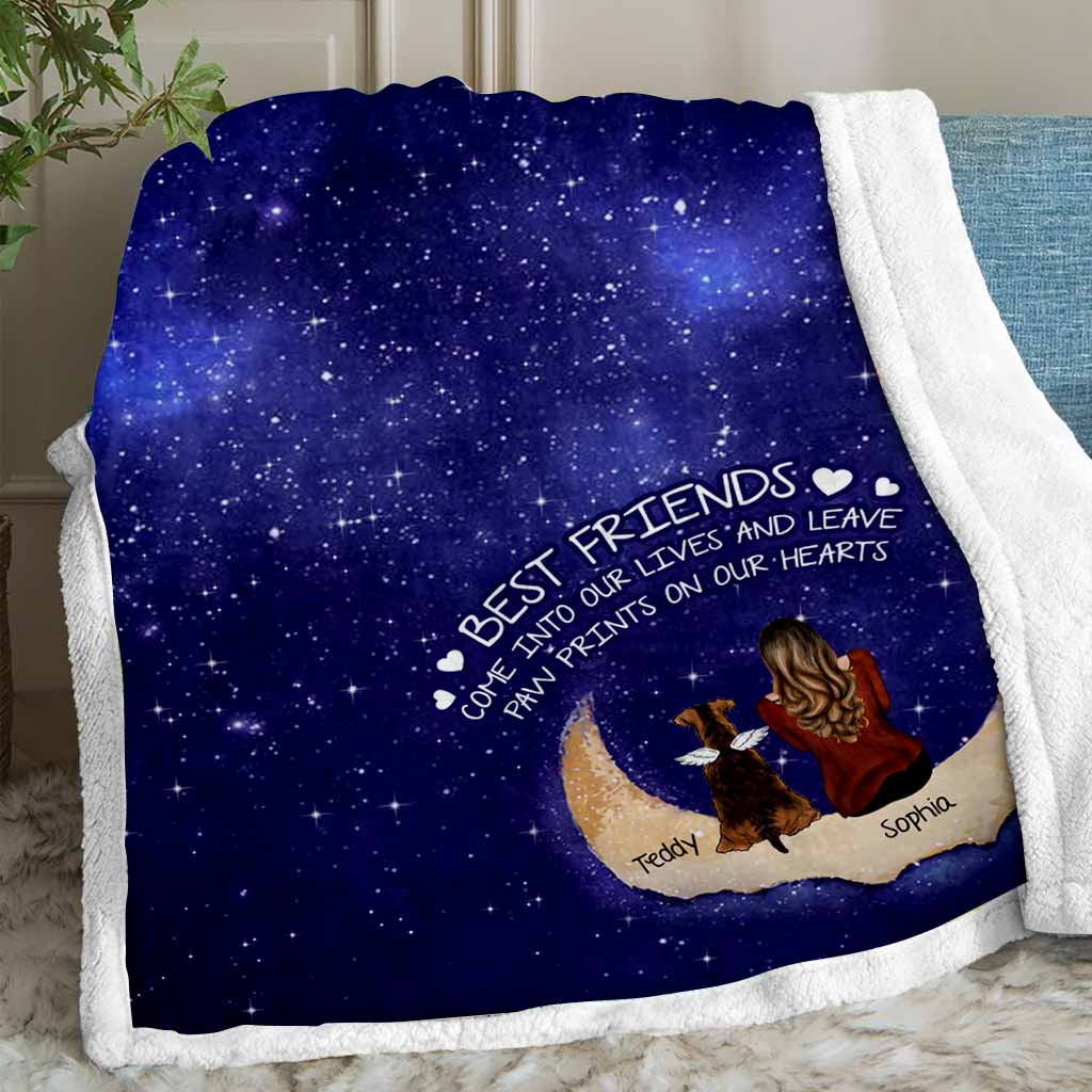 Forever In Our My Heart - Personalized Dog Blanket