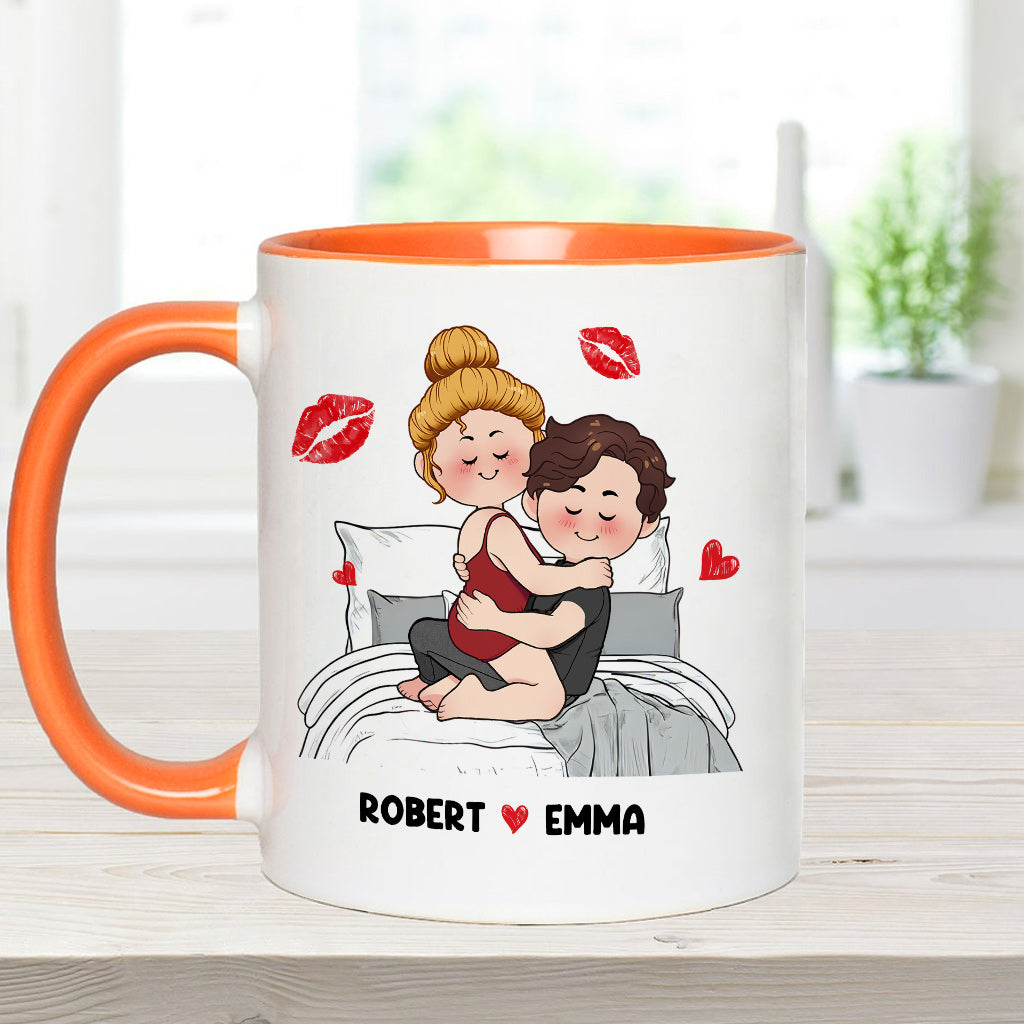 Ich liebe dich – Personalisierte Tasse für Paare