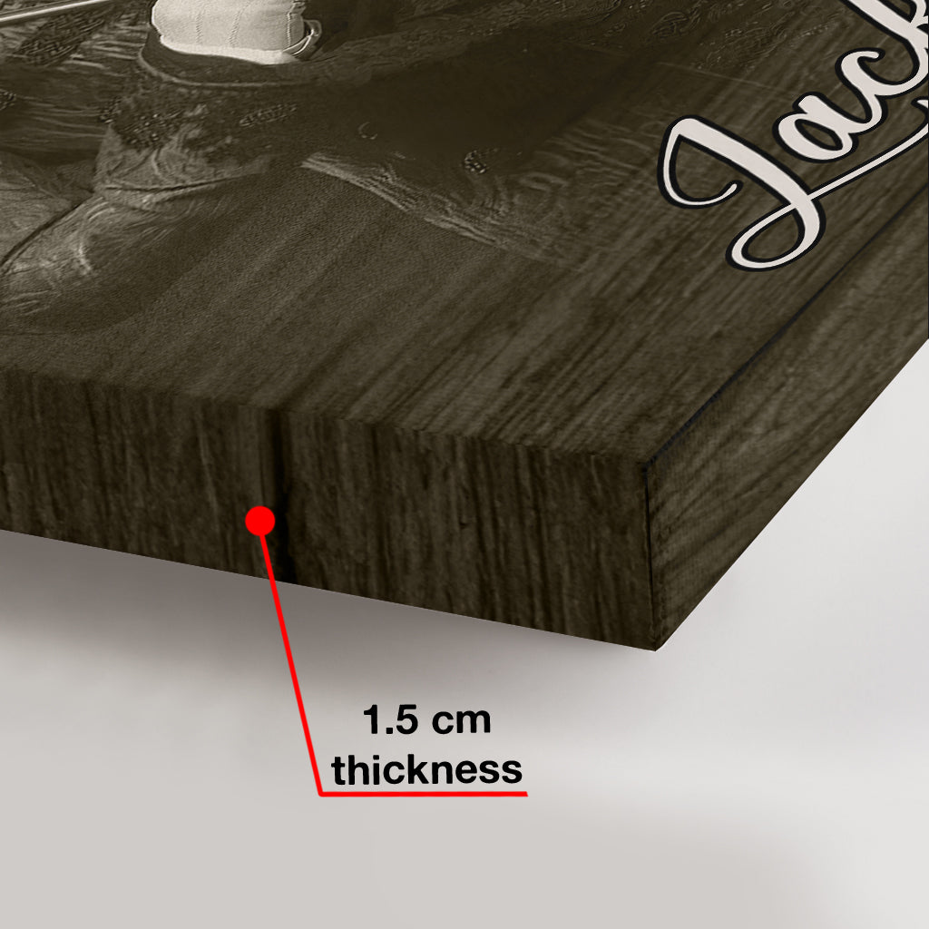 „This Is Us“-Paar-Halloween-Stimmung: Gesichtstausch – Personalisierte Leinwand und Poster für Paare