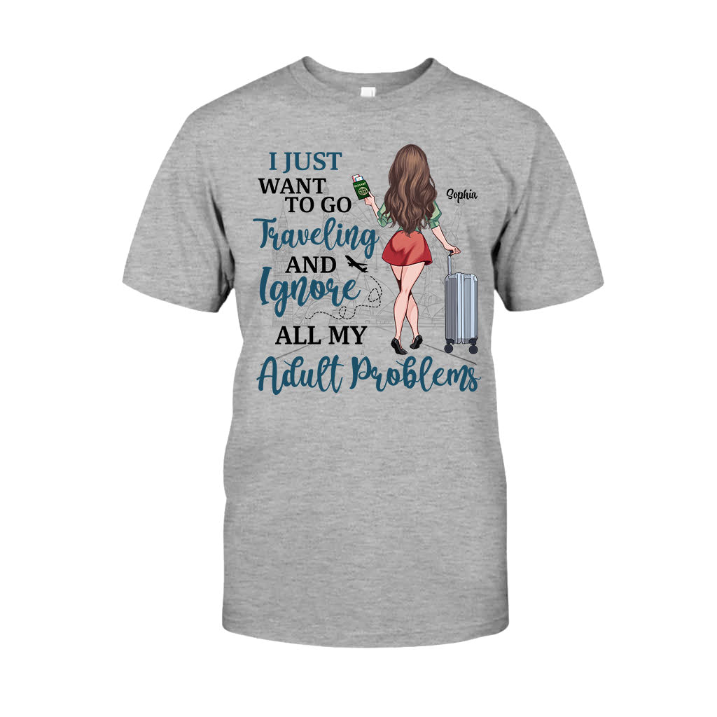 So The Adventure – Reisegeschenk für Mama, Tochter, Enkelin, Ehefrau, Freundin, Freundin – Personalisiertes T-Shirt und Hoodie