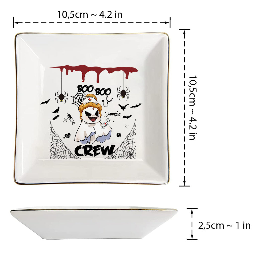 Boo Boo Crew - Personalized Nurse Jewelry Dish