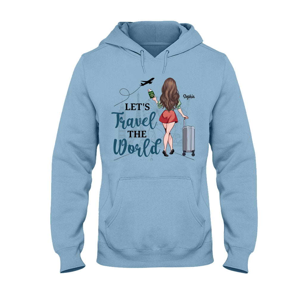 So The Adventure – Reisegeschenk für Mama, Tochter, Enkelin, Ehefrau, Freundin, Freundin – Personalisiertes T-Shirt und Hoodie