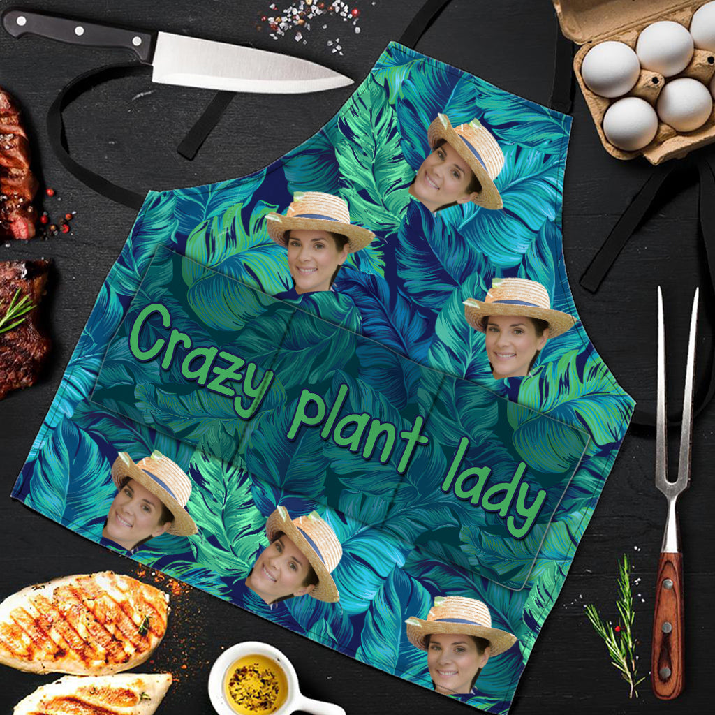 Und ab in den Garten – Gartengeschenk für Mama, Papa, Oma, ihn, sie, Ehefrau, Ehemann, Freundin, Freund – Personalisierte Schürze