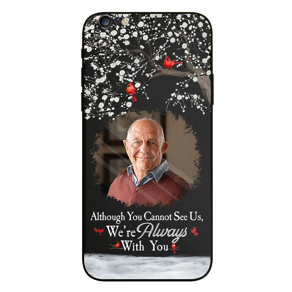 I'm Always With You - Personalized Memorial Clear Phone Case