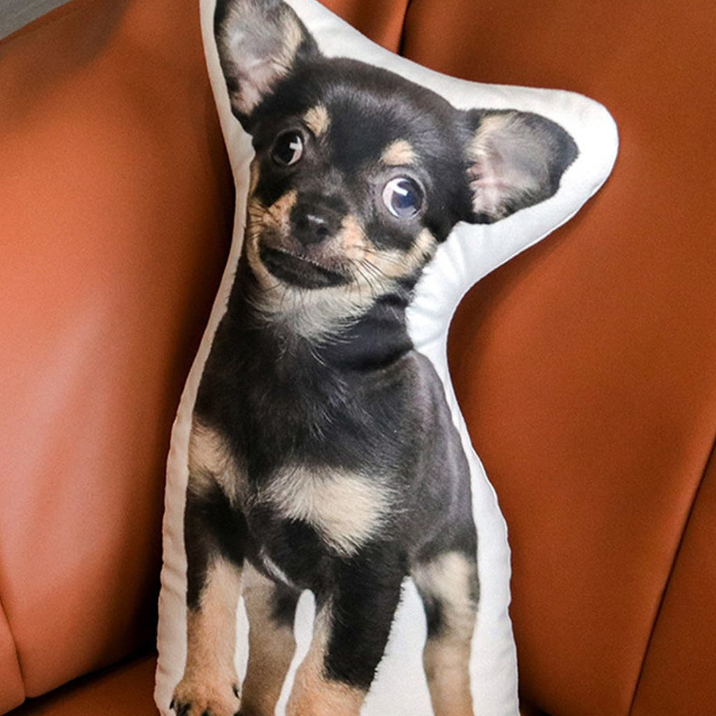 Personalisiertes Erinnerungsgeschenk für Haustiere – Geschenk für Hundeliebhaber, Trauernde und Katzenbesitzer – Personalisiertes Kissen in Tierform
