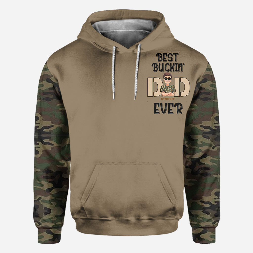 Bester Jagd-Papa - Personalisiertes Jagd-Shirt