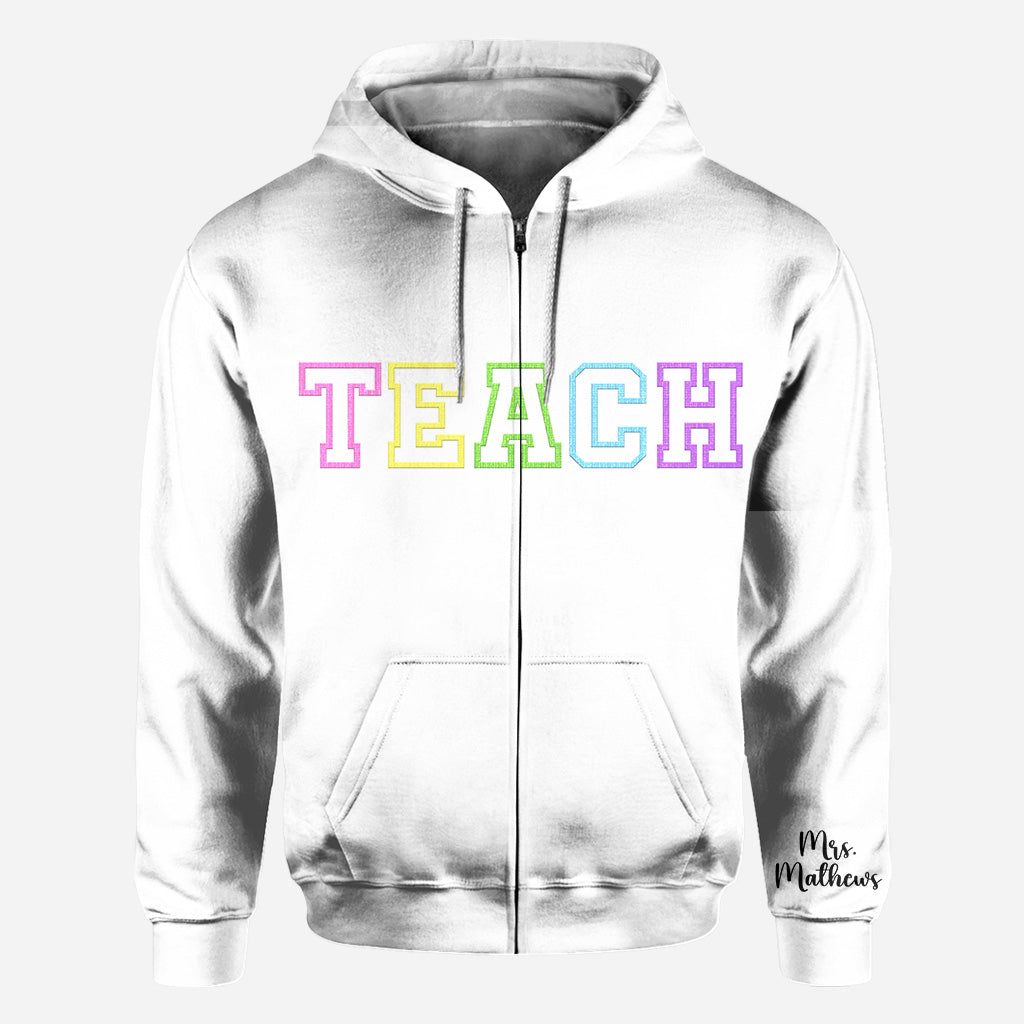 Ein großartiger Lehrer – personalisiertes Lehrer-T-Shirt
