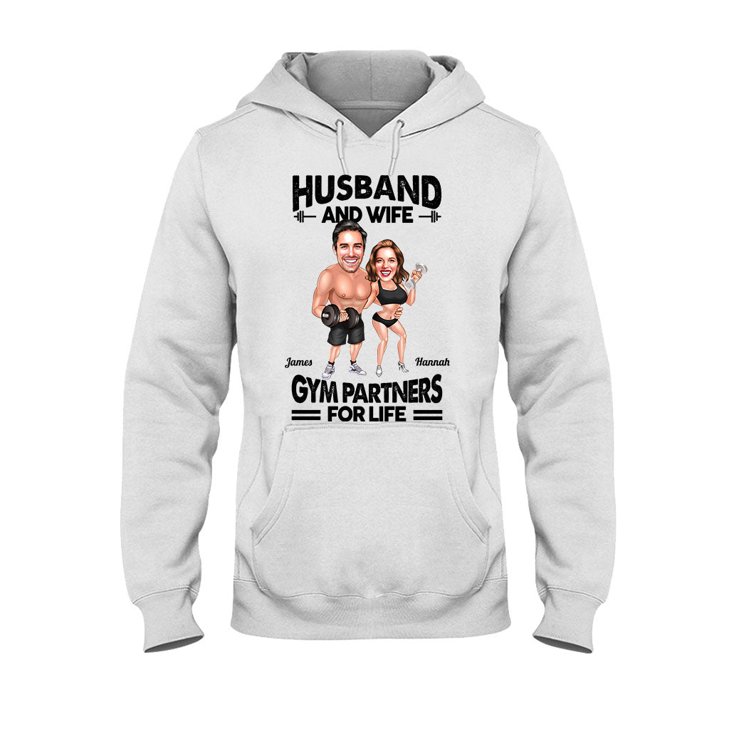 Die Schöne und das Biest – Personalisiertes Fitness-T-Shirt und Hoodie