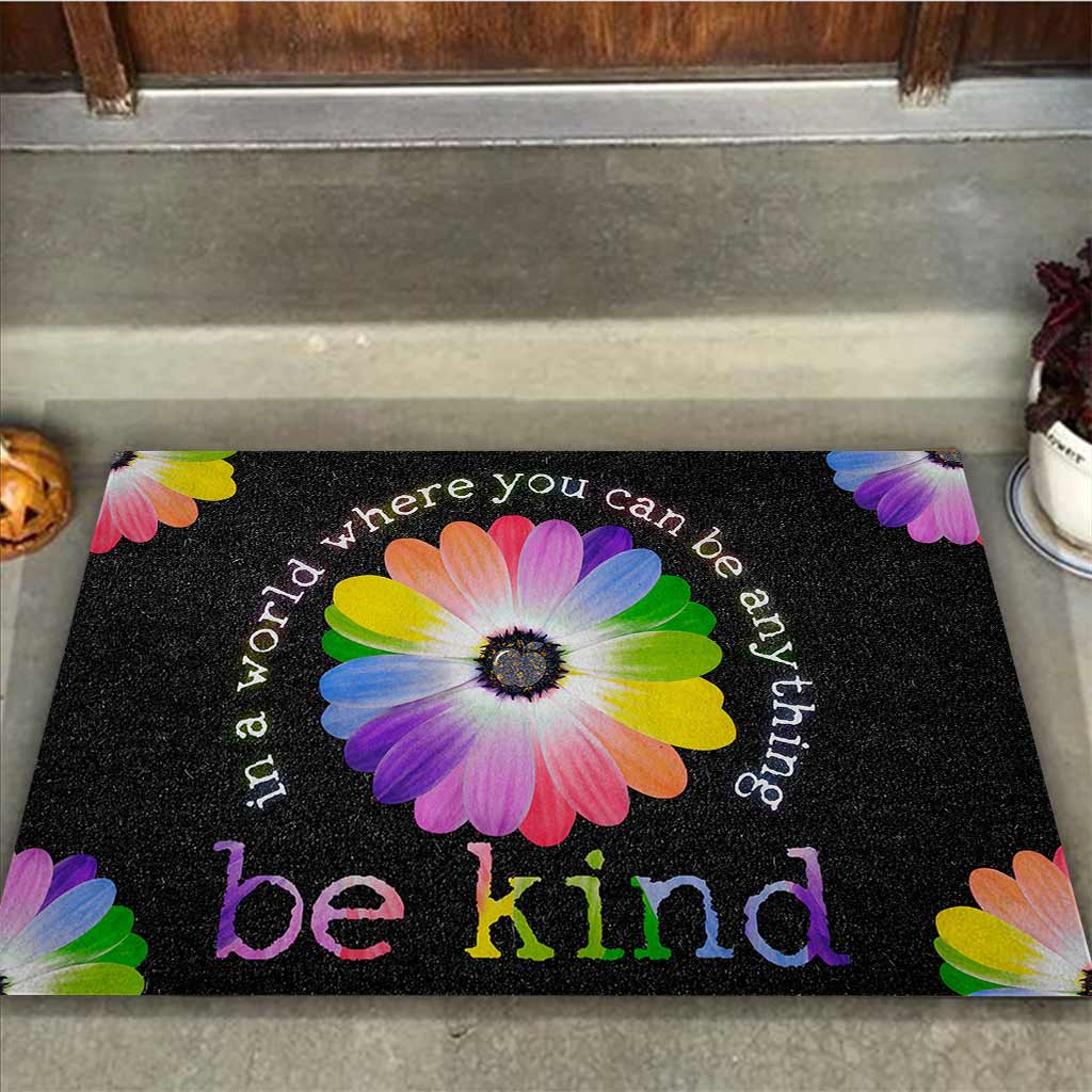 Sei freundlich – Fußmatte für Lehrer