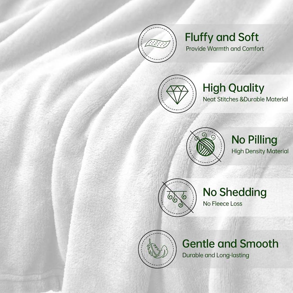 Personalisierte Hunde-Decke zum Muttertag und Vatertag