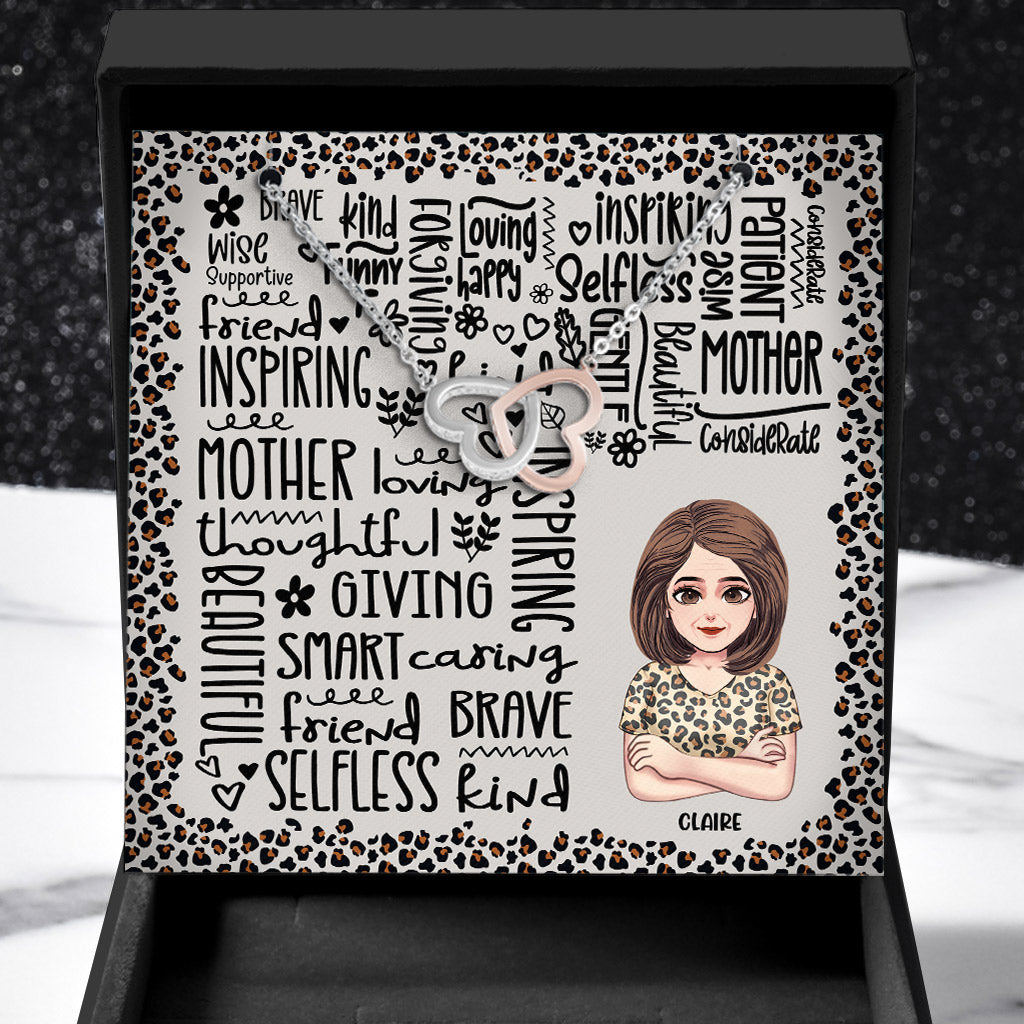 Mama, du bist wunderschön – personalisierte Mutter-Halskette 