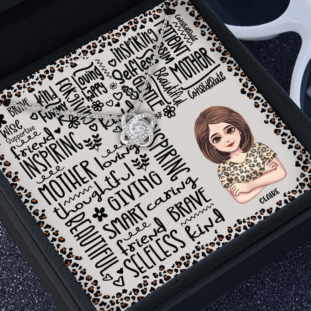 Mama, du bist wunderschön – personalisierte Mutter-Halskette 