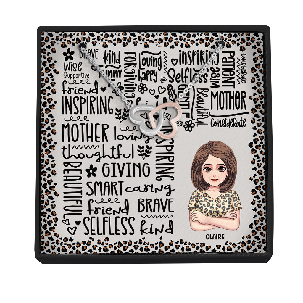 Mama, du bist wunderschön – personalisierte Mutter-Halskette 