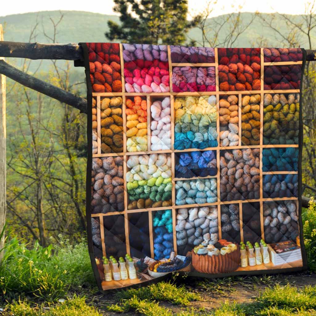 Das Regal – Häkeldecke