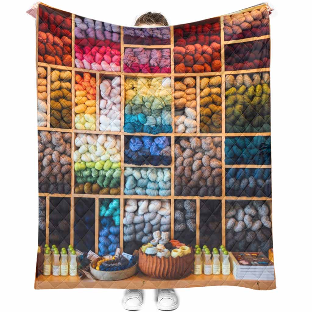 Das Regal – Häkeldecke